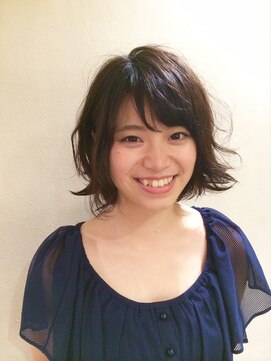 マッシュ 北堀江(MASHU) ニュアンスカールボブ