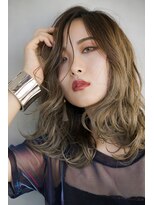 リック(Ric by KENJE)&nbsp;バレイヤージュ×グレージュ☆