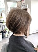 cut style ×ハイライトカラー