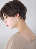 ３０代　大人のふんわりマッシュショート　ショートヘア