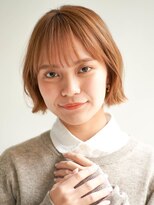 ジュール サウス 新宿南口(Joule South)&nbsp;顔型別ヘアスタイル特集/マロンベージュ/Aラインボブ/新宿