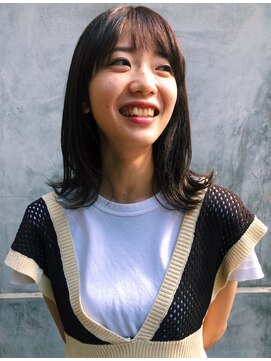 モロコ 神保町 小川町店(moloco) アレンジ幅広がるぱつっとミディ[神保町/小川町/御茶ノ水/]