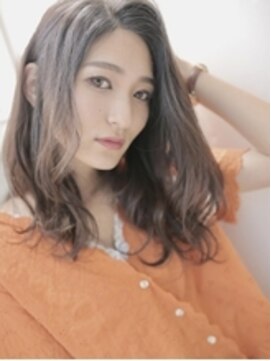 アグ ヘアー カフカ 富田林店(Agu hair kafka) 作り込まないナチュラルウェーブロング