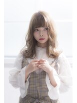 ミエル ヘア 新宿(miel hair)&nbsp;〈mielhair新宿〉ミルクティベージュ　イルミナカラー