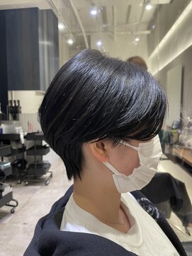 シェル 国分寺(shell) ナチュラルかわいい♪黒髪マッシュショート