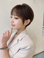 ロンド ストラーダ 心斎橋(Lond strada)&nbsp;ショート×ハイライト白髪ぼかし×シルキーベージュ[心斎橋]