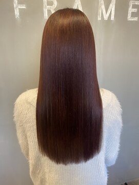 フレーム なんば店(FRAME) 酸熱トリートメント+選べるカラー剤♪
