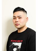 メンズかき上げニュアンスマッシュサイドパート韓国マッシュ