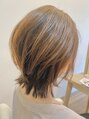 ブロンマ ヘアデザインアンドケア(blomma hair design&care) レイヤーを入れたスタイルにハイライトも動きがあって好きです。