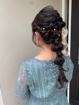 デレディールフィデル(DERE-DIR fidele) 編み下ろしヘア♪