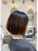丸みボブ