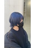 ウルフ/ネイビーブルー