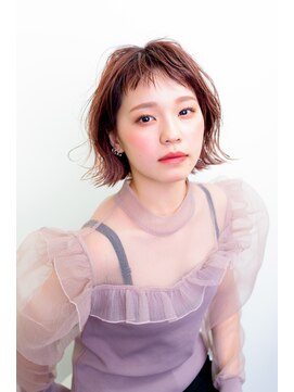 ディーボーイリタ 光の森(D-BOY Lita) 切りっぱなしボブ+オンマユバング