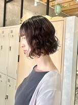トマト(TOMTO) 【RENA】ボブパーマ_コテ巻き風パーマ_ニュアンスパーマ