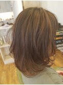 ミディアムバレイヤージュ