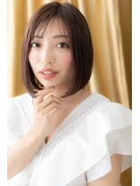 カバーヘア ブリス 北浦和(COVER HAIR bliss)&nbsp;□グレージュアッシュ美髪前下がりボブ403北浦和20代30代40代