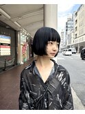 顔周りレイヤーボブ【京都美容室/河原町美容室/似合わせカット】
