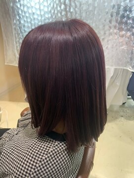 アズール 草加(azule) イルミナカラー ピンクパープルブラウン