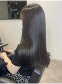 20代30代40代大人可愛い髪質改善カラー艶感ストレート透明感