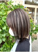 issy  ボブ ハイライト