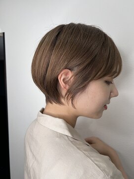 ウィローズ(WILLOW'S) 大人かわいい耳かけ丸みショートボブ20代30代40代髪型