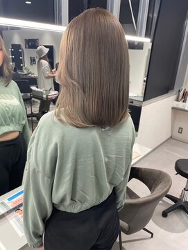 キング 枚方店(K!ng) 縮毛矯正髪質改善ハイライトレイヤーカット枚方美容室エクステ