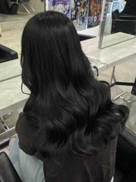 トーキョー オタクヘアー(TOKYO OTAKU HAIR) 黒髪艶カラー/韓国風/透明感カラー