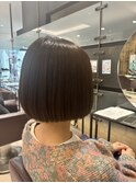 ボブ切りっぱなしボブミニボブ