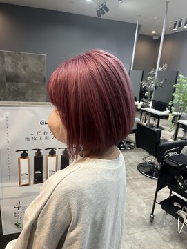 グリッター(GLITTER) pink bob