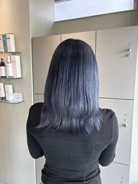 エイト 沖縄豊崎店(EIGHT toyosaki) 【EIGHT 豊崎】お客様スタイル_［ブルーベリーカラー］