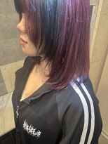 キャラ シャローネ 池袋(Chara Chalone)&nbsp;マゼンタ×ブラックポイント 2トーンカラー【たいし】