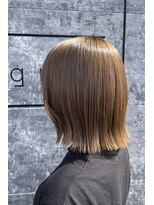 ミニョン(mignon)&nbsp;ミニボブ/ミルクティーカラー