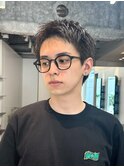 アクティブショートメンズヘアスパイキーショートメンズmen's