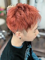 エクラートエール 大宮東口店(ECLART aile)&nbsp;【Anne】刈り上げショート個性派スカーレットカラー【MENS】