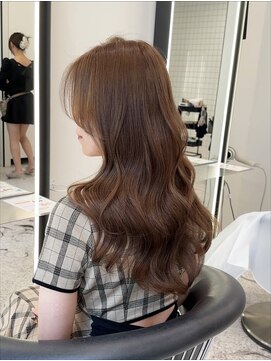 ジュイル ハラジュク(JEWIL HARAJUKU) 20代30代大人可愛いヘーゼルベージュ顔周りカット原宿