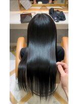 ロンド 銀座(Lond)&nbsp;Shina★ 黒髪ココアベージュ小顔レイヤー髪質改善縮毛矯正