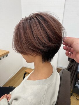 グランルッソ 広島本通(GRAN LUSSO) バレイヤージュショート