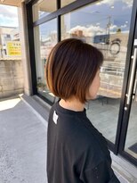 アン アトレ(Un Atre)&nbsp;ボブ＆アッシュブラウンカラー