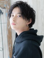トニーアンドガイ メン 与野駅前店(TONI&GUY MEN)&nbsp;ツイストスパイラルパーマ伸ばしかけカジュアルマッシュk与野