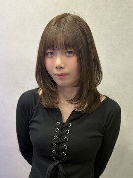 ヘアーディア(Hair...DiA) アッシュブラウン × レイヤーカット
