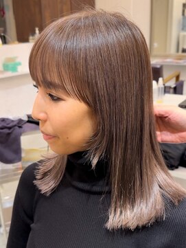オンカラー(ON.COLOR) 大人ハイライトグレージュ40代50代