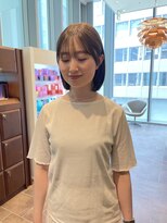 エルサフィロ ヨドヤバシ(el zafiro yodoyabashi) 顔まわりカット ブルーカラー
