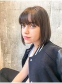 【THE GLOBES HALU】シンプルストレートボブ