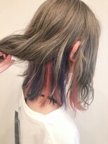 ガレリア サローネ(GALLARIA Salone by ORIGIN'S) Purple×Redスペシャルインナーカラー。