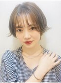外ハネシースルーショート【RENJISHI】