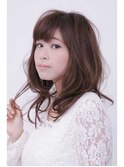 ゆるふわ小顔セミロング