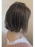 王道外ハネ前下がりボブ★ONハイライト★【流山店】