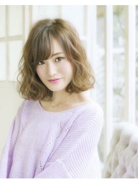 ロンドアベニール 北千住(Lond avenir) 【lond avenir スタイリスト西田大樹】大人可愛いロブ