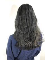 ネイヴィル(navile)&nbsp;ダークオリーブ×波巻きロング