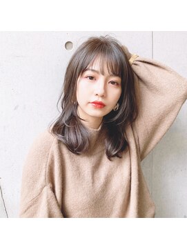リコ キチジョウジ(RIKO kichijoji) ひし形シルエットが可愛いミディアムレイヤー【riko立野】